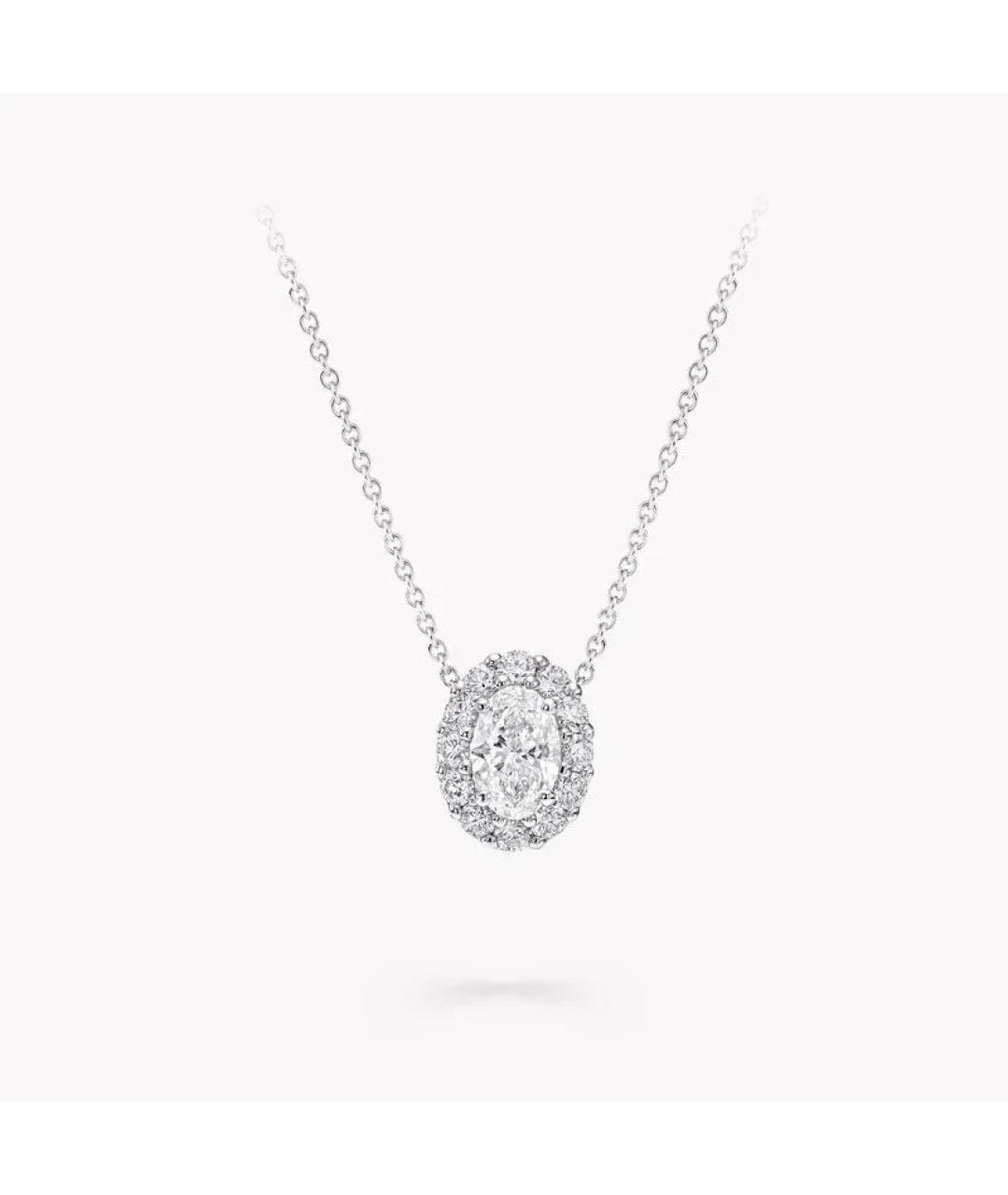 GRAFF Белая подвеска из белого золота, фото 4