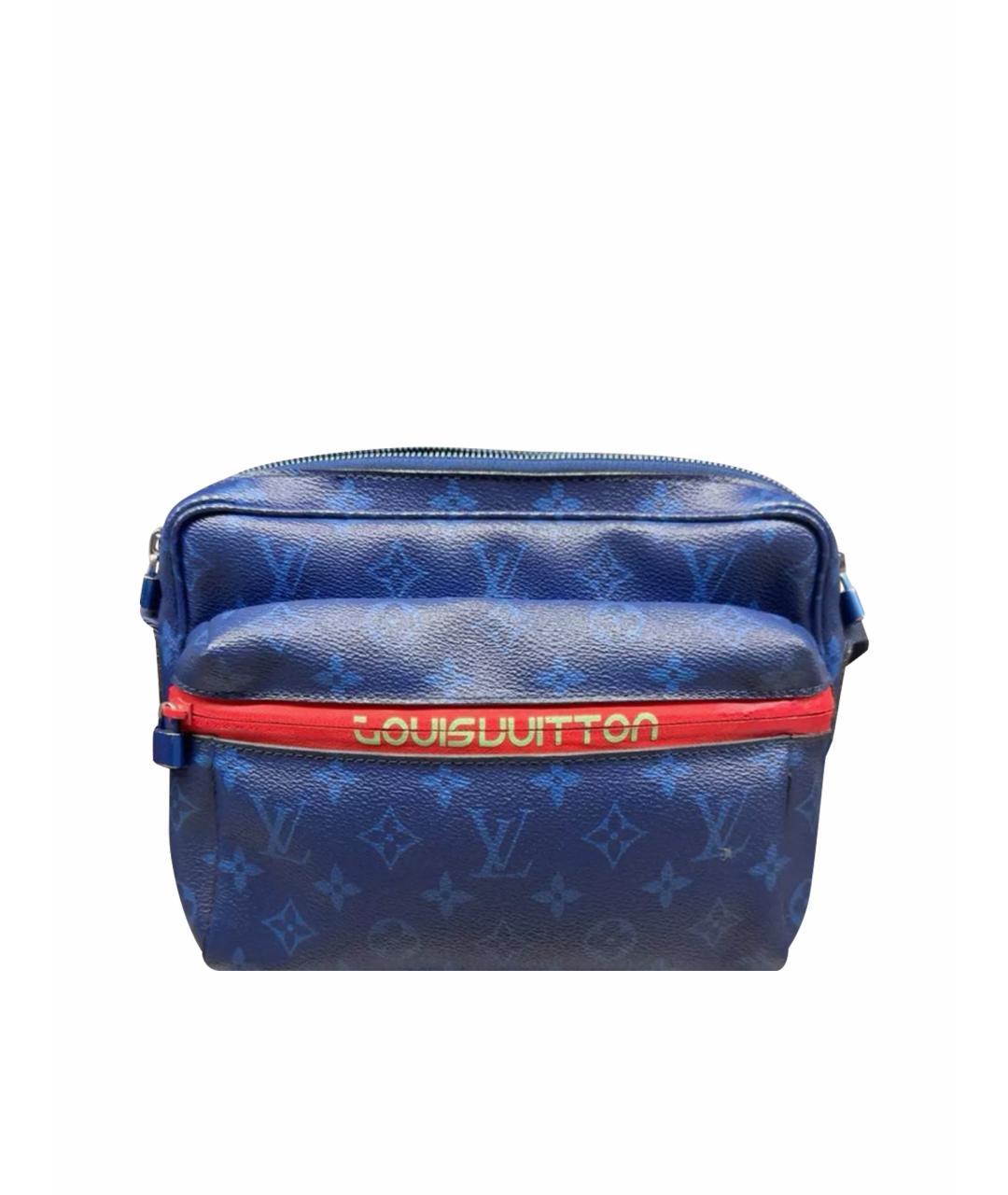 LOUIS VUITTON Синяя сумка на плечо, фото 1