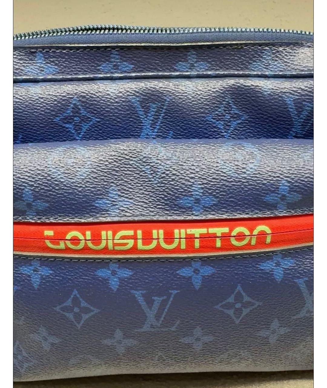 LOUIS VUITTON Синяя сумка на плечо, фото 2