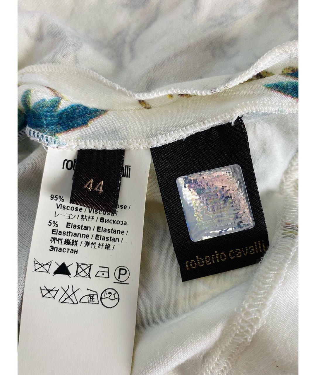 ROBERTO CAVALLI Мульти вискозное платье, фото 6