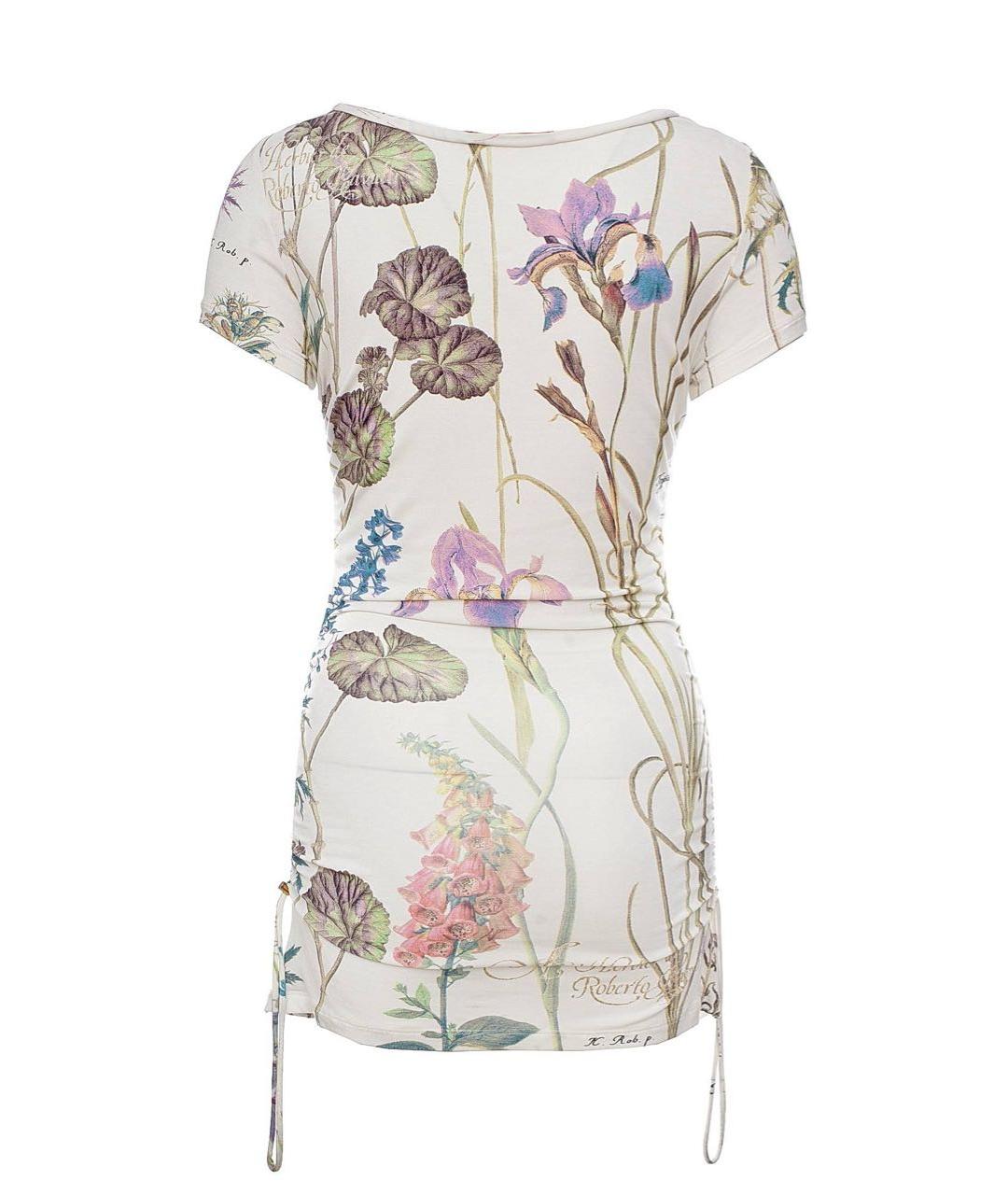 ROBERTO CAVALLI Мульти вискозное платье, фото 2