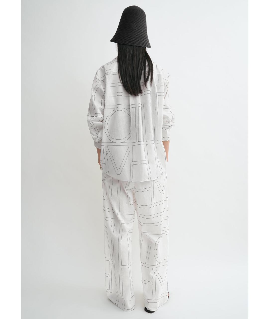 TOTEME Белая хлопковая пижама, фото 5