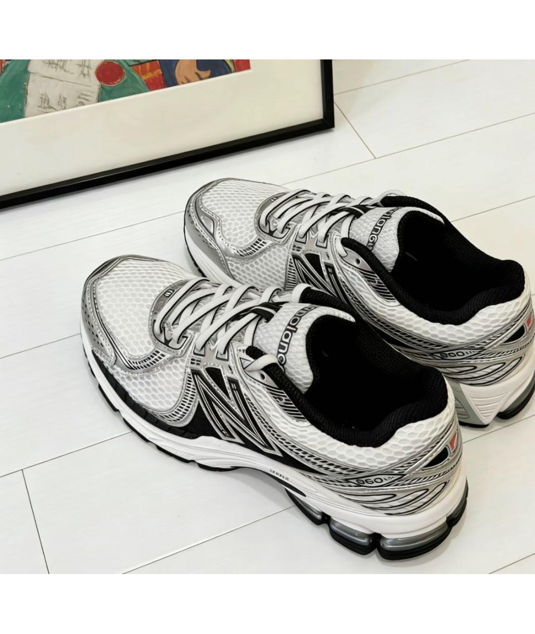 NEW BALANCE Серебряные кроссовки, фото 8