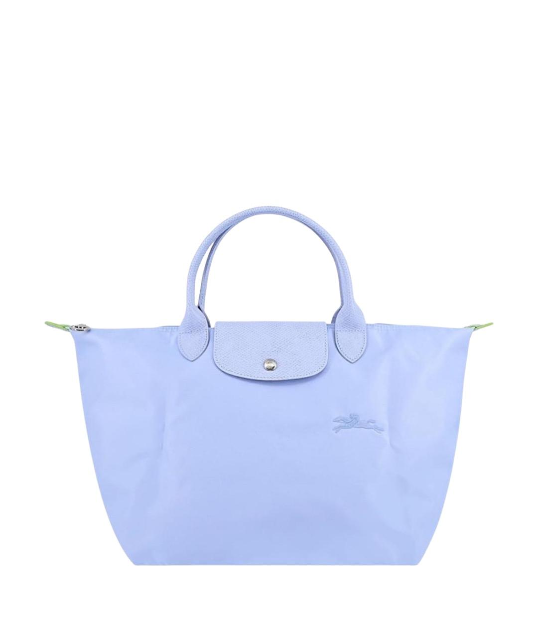 LONGCHAMP Голубая сумка тоут, фото 1