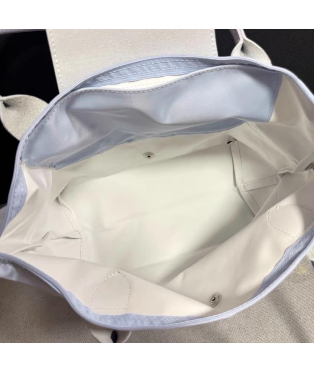 LONGCHAMP Голубая сумка тоут, фото 5