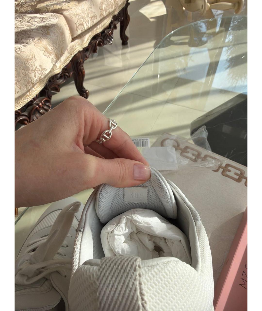 HERMES Белые кроссовки, фото 2