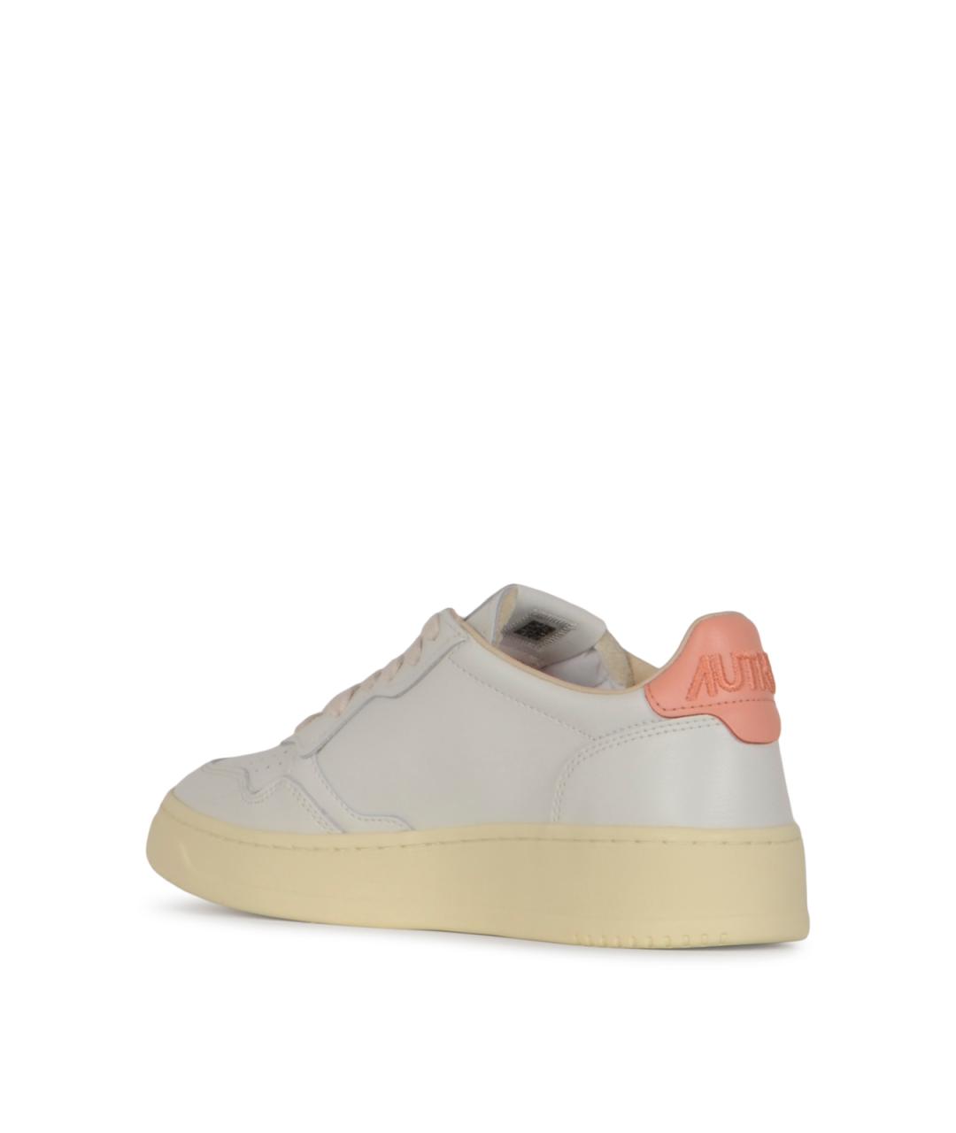 AUTRY Белые кожаные кроссовки, фото 3
