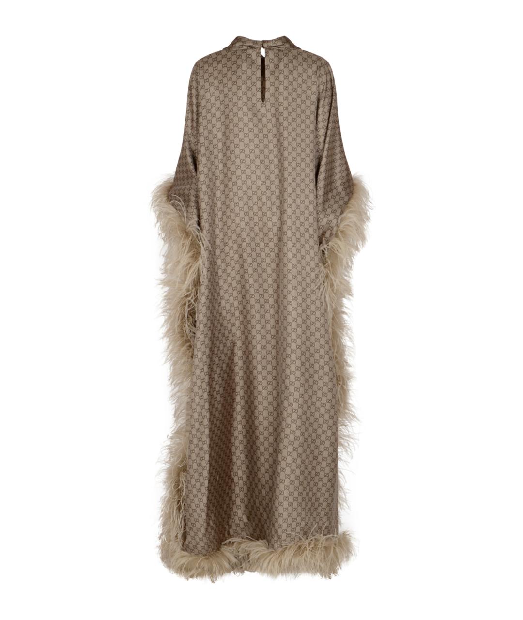 GUCCI Бежевое вечернее платье, фото 2