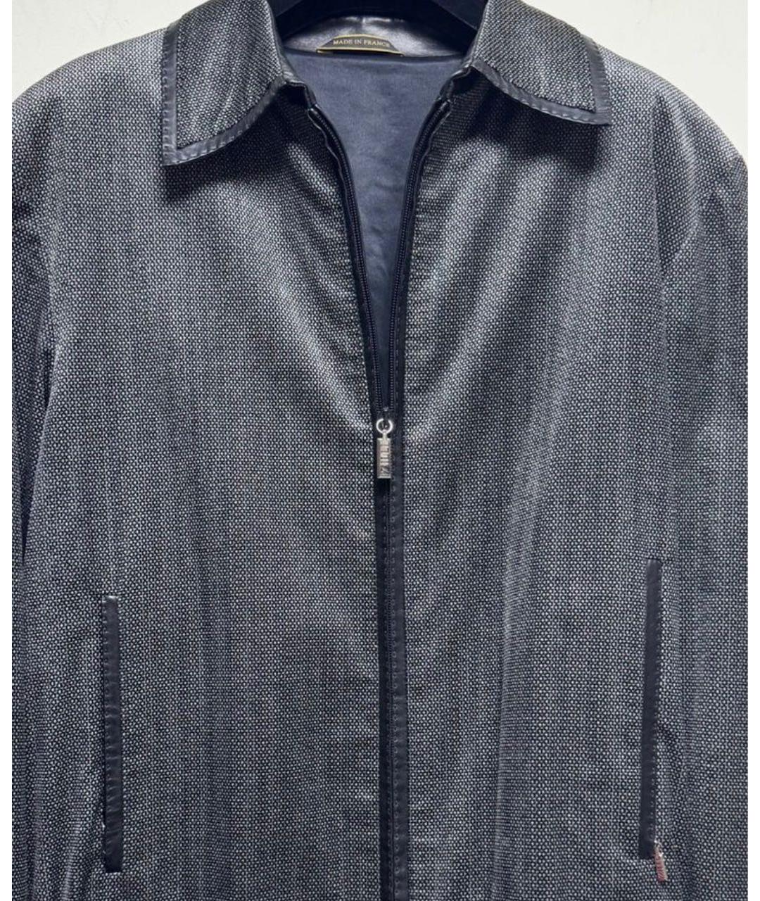 ZILLI Серая хлопковая куртка, фото 3