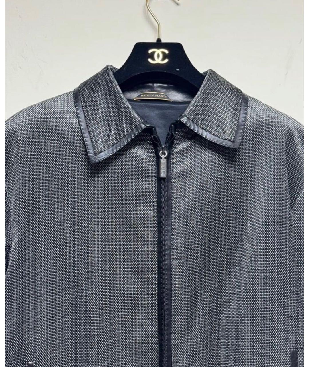 ZILLI Серая хлопковая куртка, фото 5