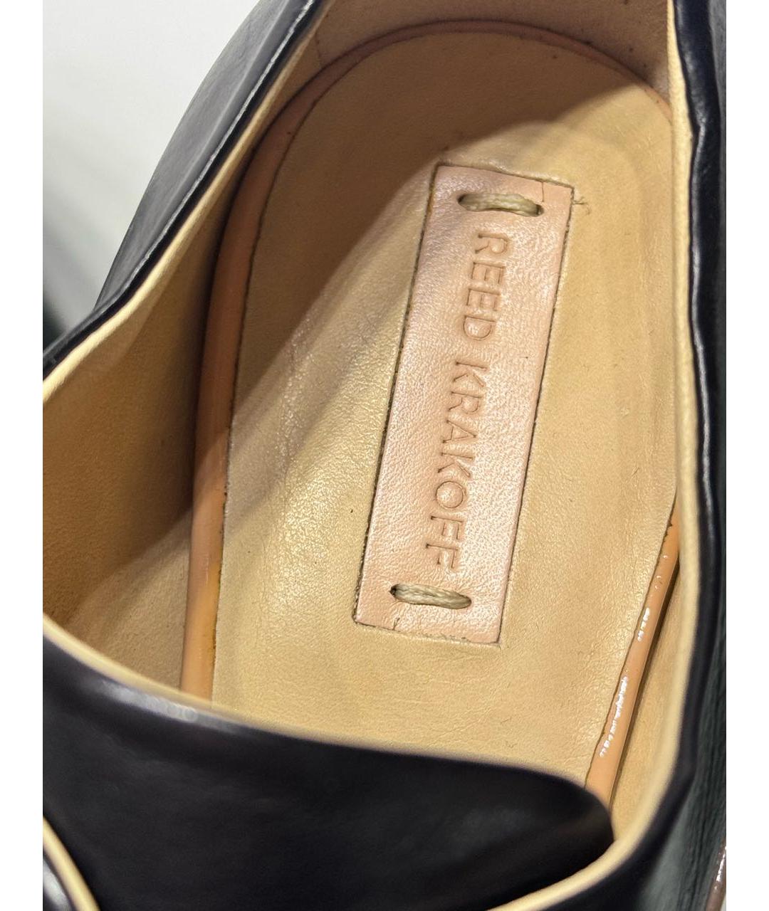 REED KRAKOFF Брогги и оксфорды из лакированной кожи, фото 6