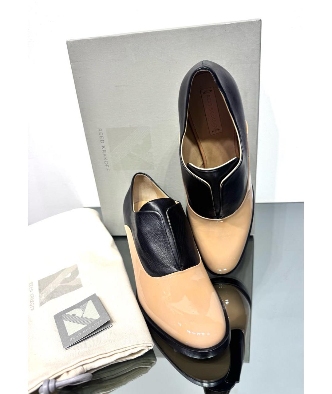 REED KRAKOFF Брогги и оксфорды из лакированной кожи, фото 3