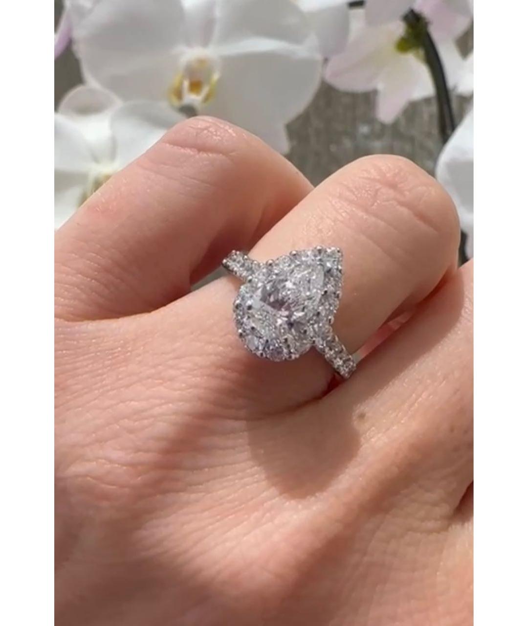 GRAFF Серебряное кольцо из белого золота, фото 3