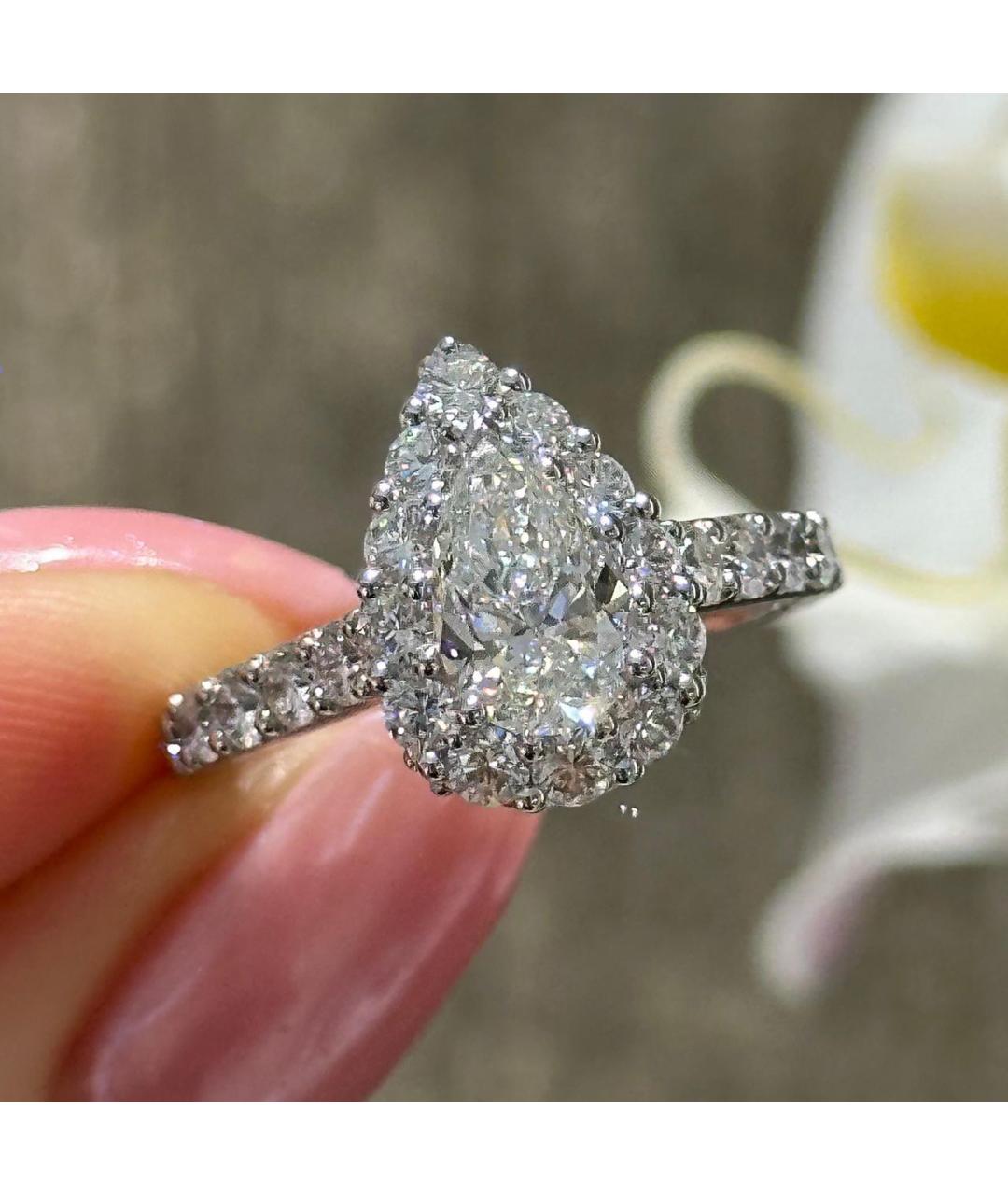 GRAFF Серебряное кольцо из белого золота, фото 2