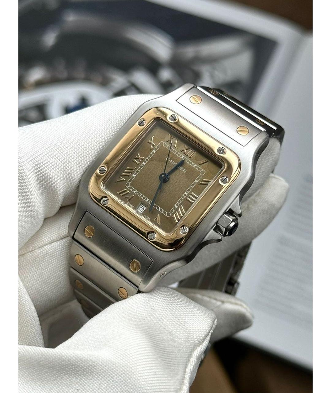 CARTIER Золотые часы из желтого золота, фото 3