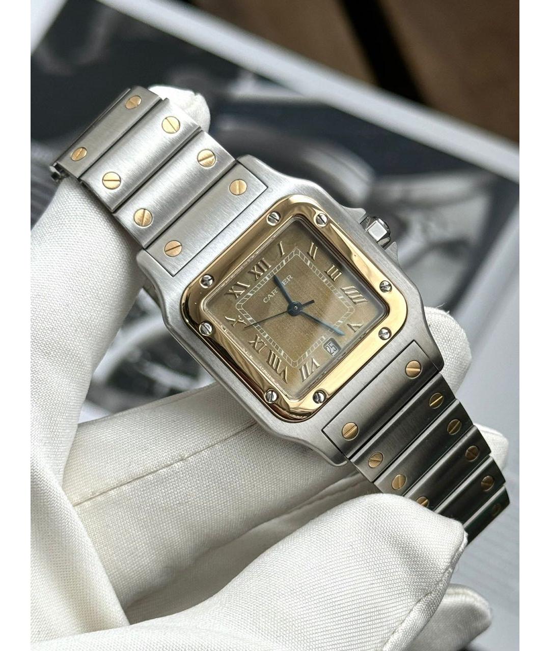 CARTIER Золотые часы из желтого золота, фото 2