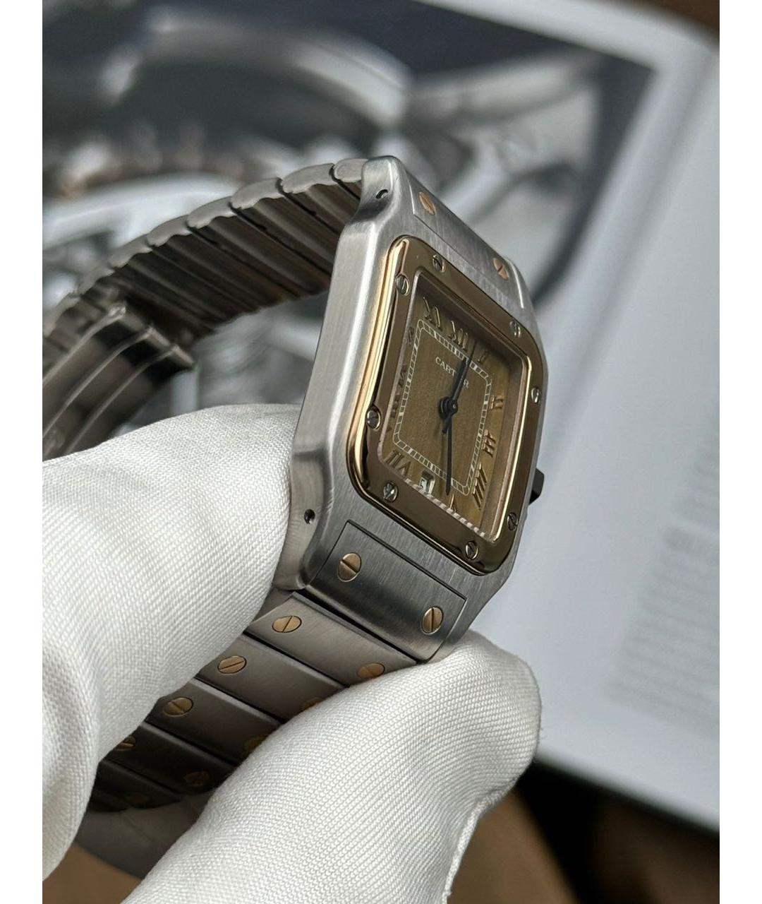 CARTIER Золотые часы из желтого золота, фото 4