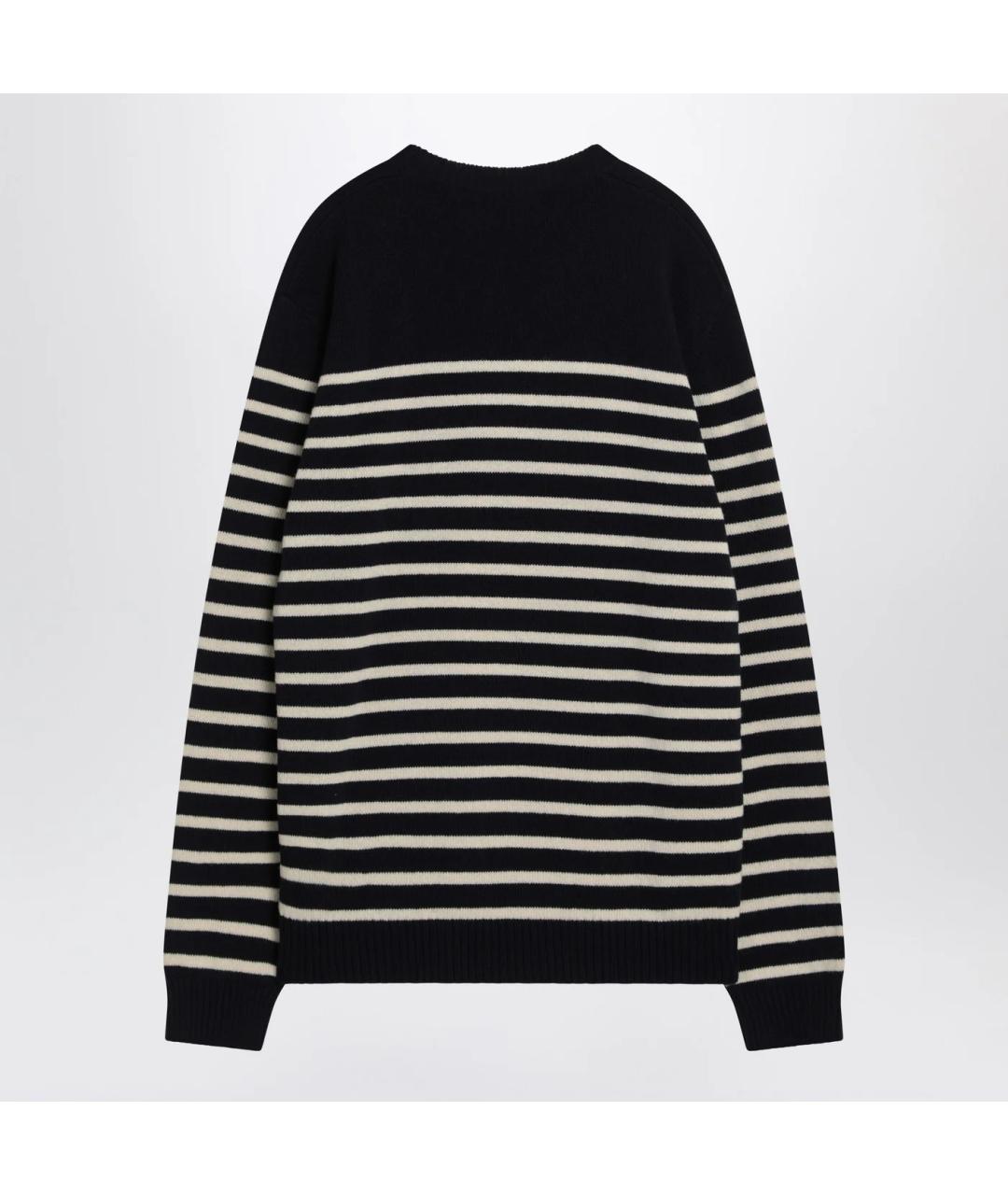 VALENTINO Синий шерстяной джемпер / свитер, фото 2