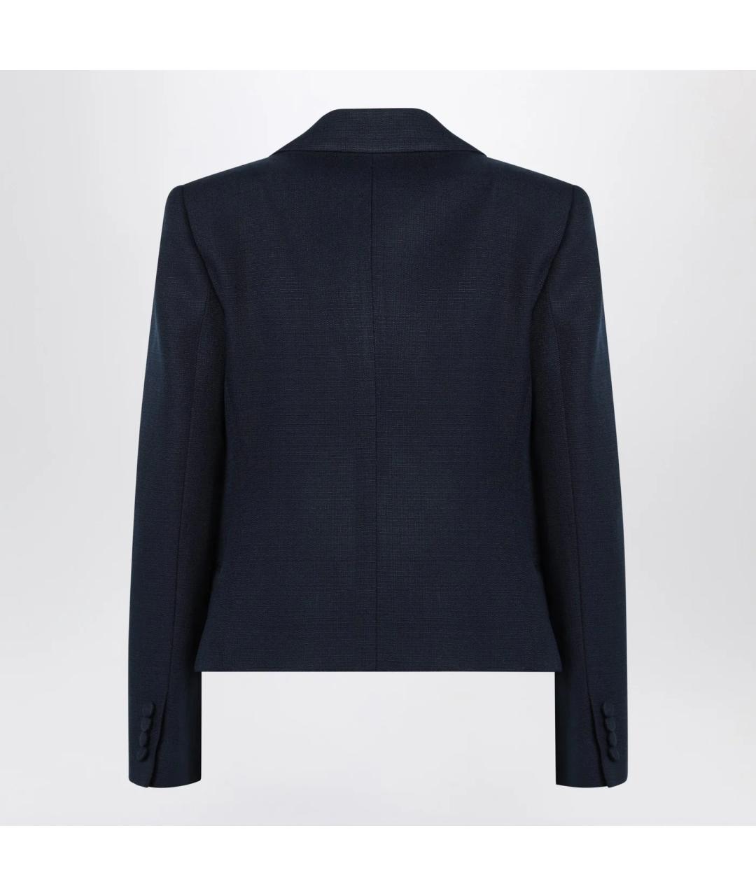 VALENTINO Синий вискозный жакет/пиджак, фото 2