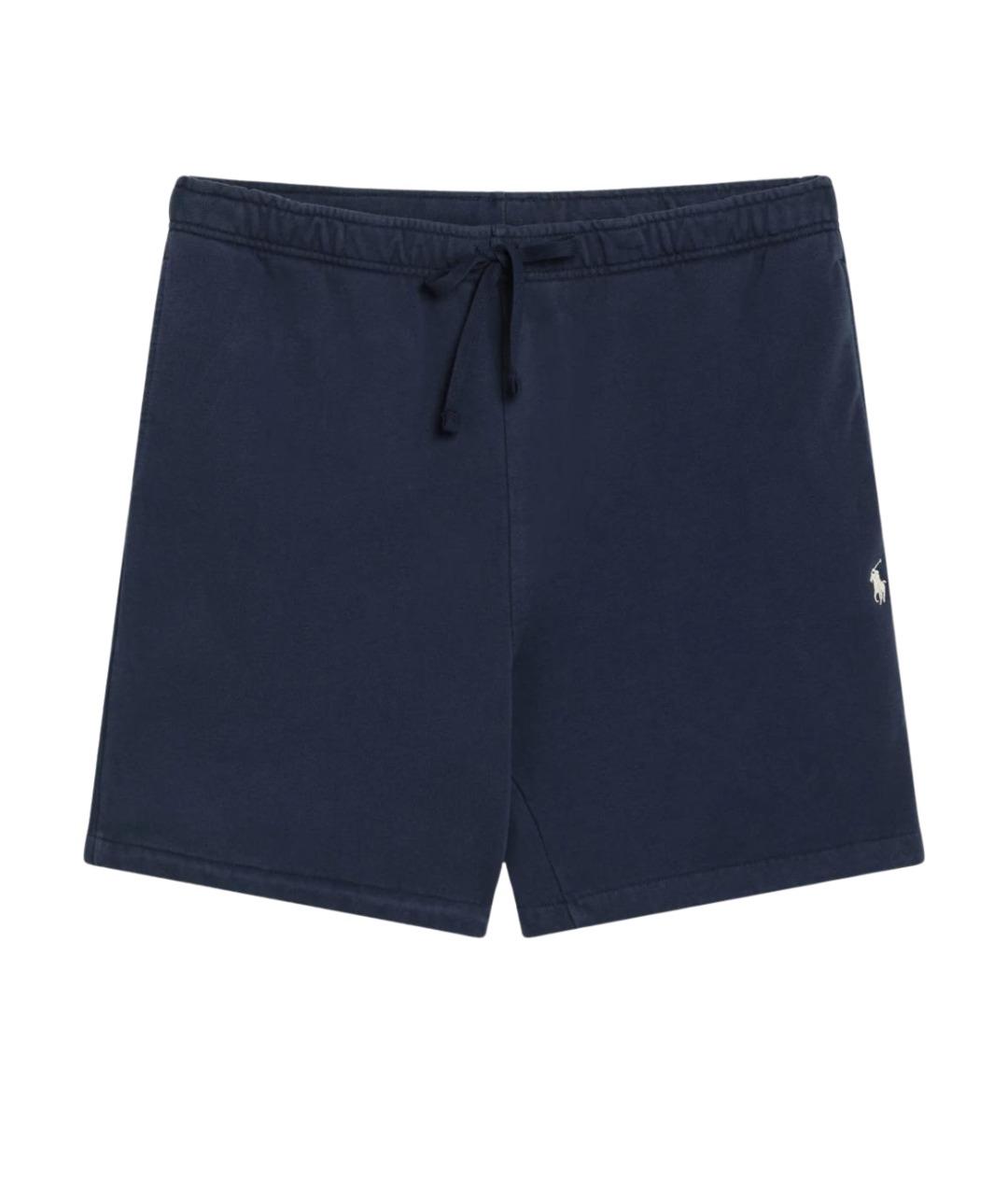POLO RALPH LAUREN Темно-синие хлопковые шорты, фото 1