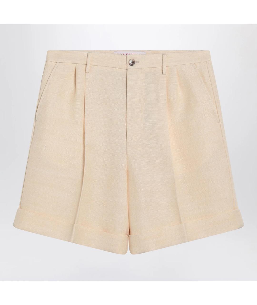 VALENTINO Бежевые шорты, фото 3