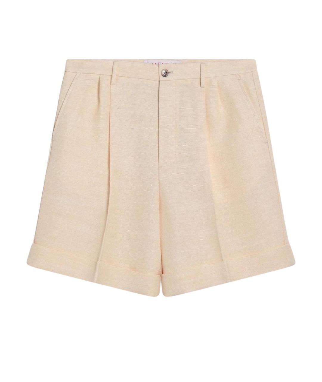 VALENTINO Бежевые шорты, фото 1