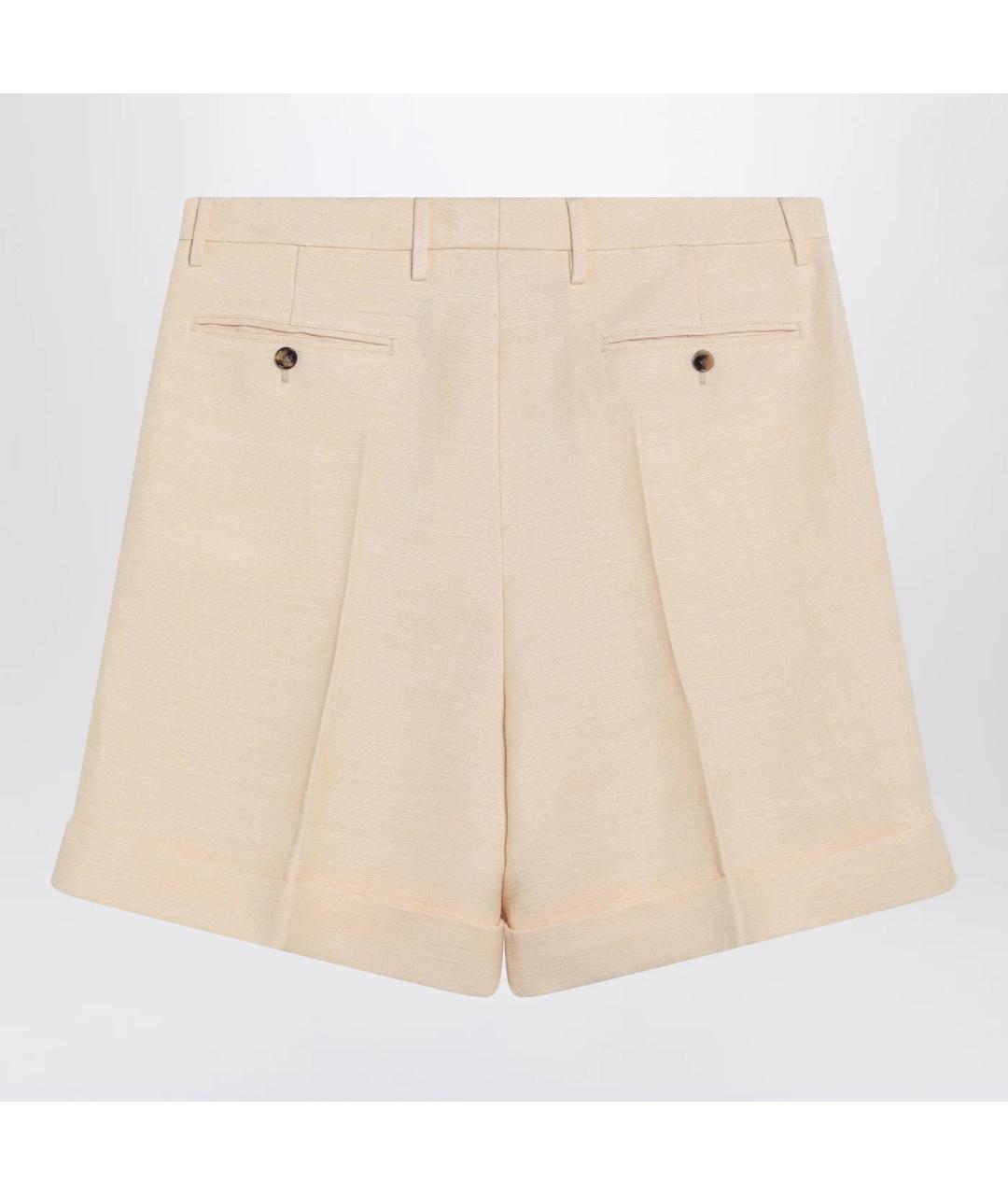 VALENTINO Бежевые шорты, фото 2