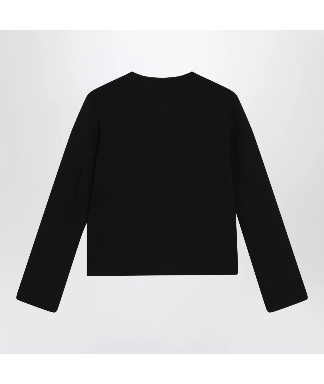 MAX MARA Черный вискозный кардиган, фото 2