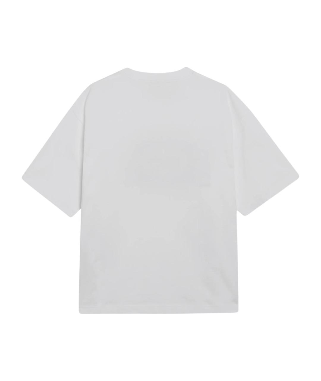 GUCCI Белая хлопковая футболка, фото 2