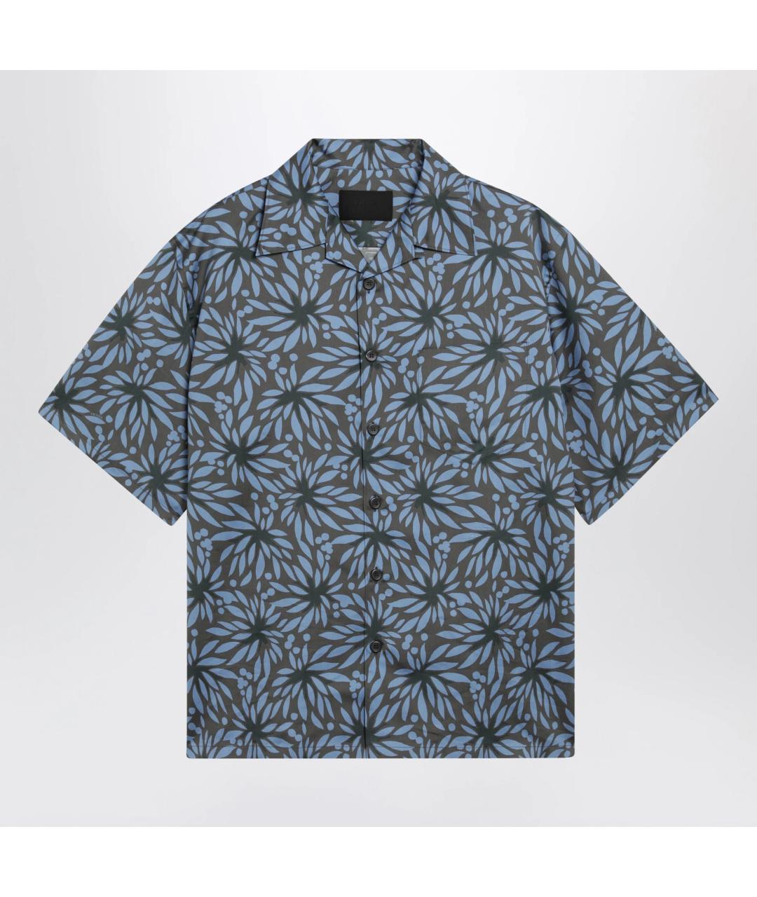 PRADA Мульти хлопко-шелковая кэжуал рубашка, фото 3