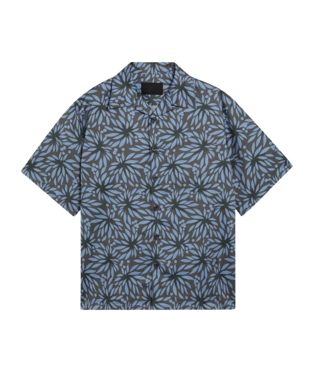 PRADA Мульти хлопко-шелковая кэжуал рубашка, фото 1