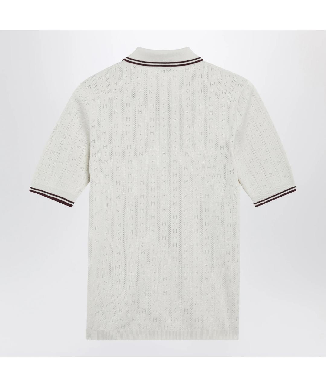 MONCLER Белая хлопковая футболка, фото 2