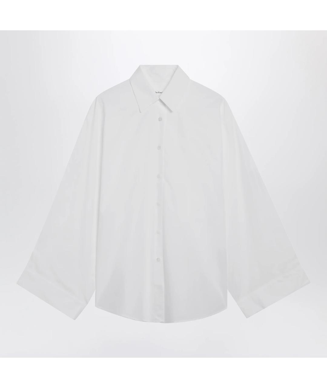 THE FRANKIE SHOP Белая хлопковая рубашка, фото 3