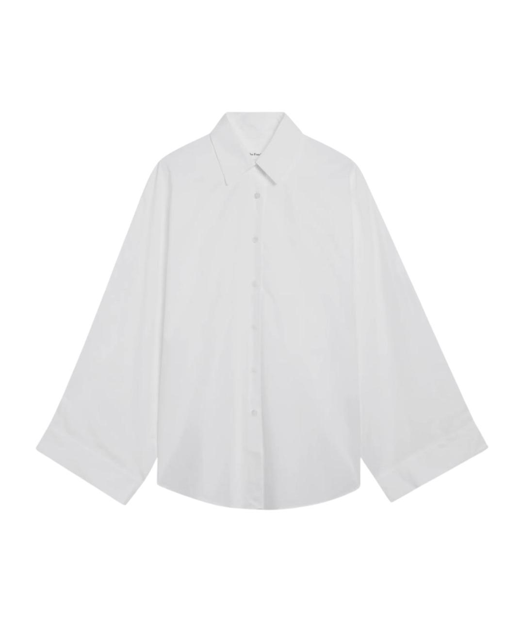 THE FRANKIE SHOP Белая хлопковая рубашка, фото 1