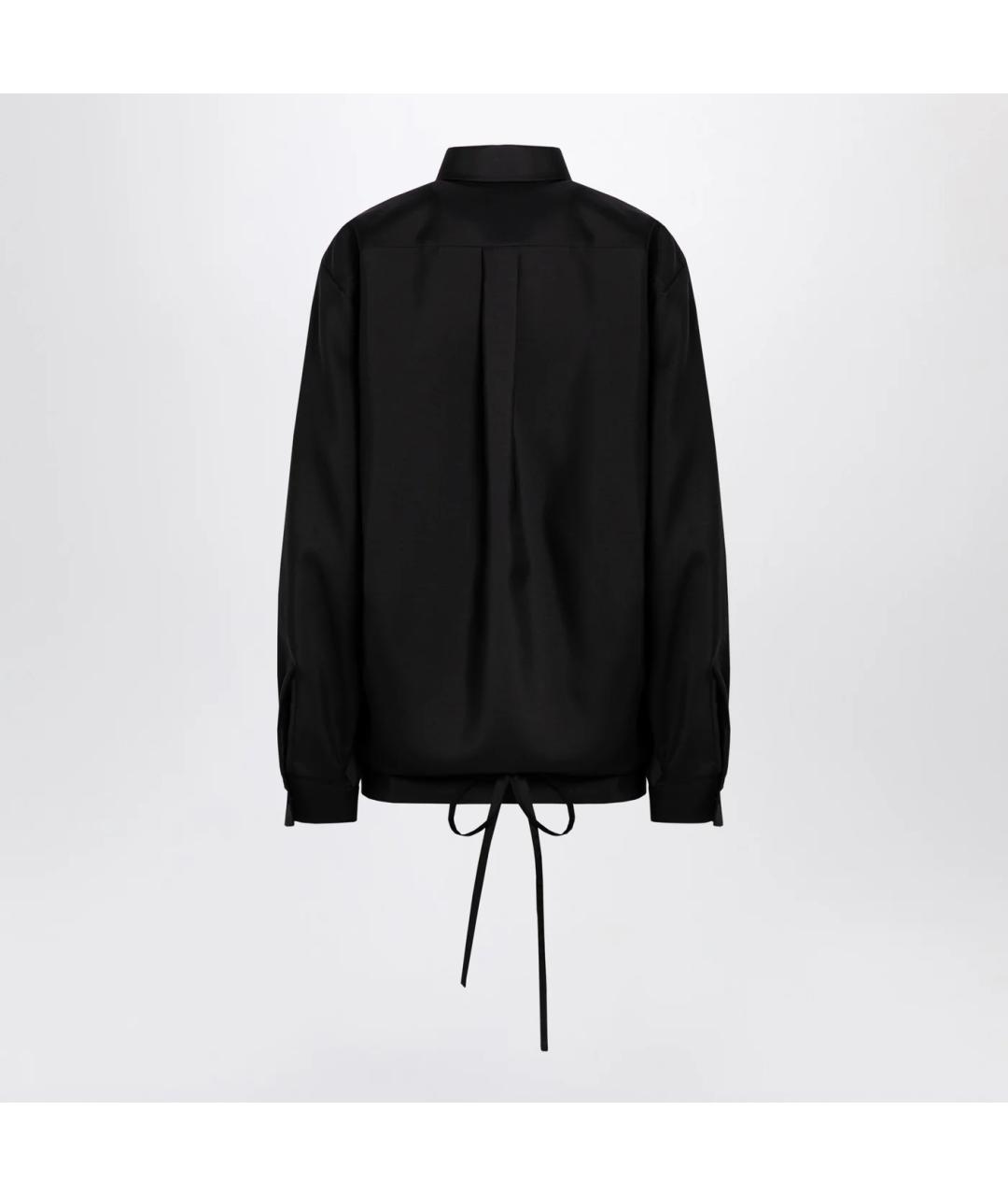 VALENTINO Черная шерстяная рубашка, фото 2