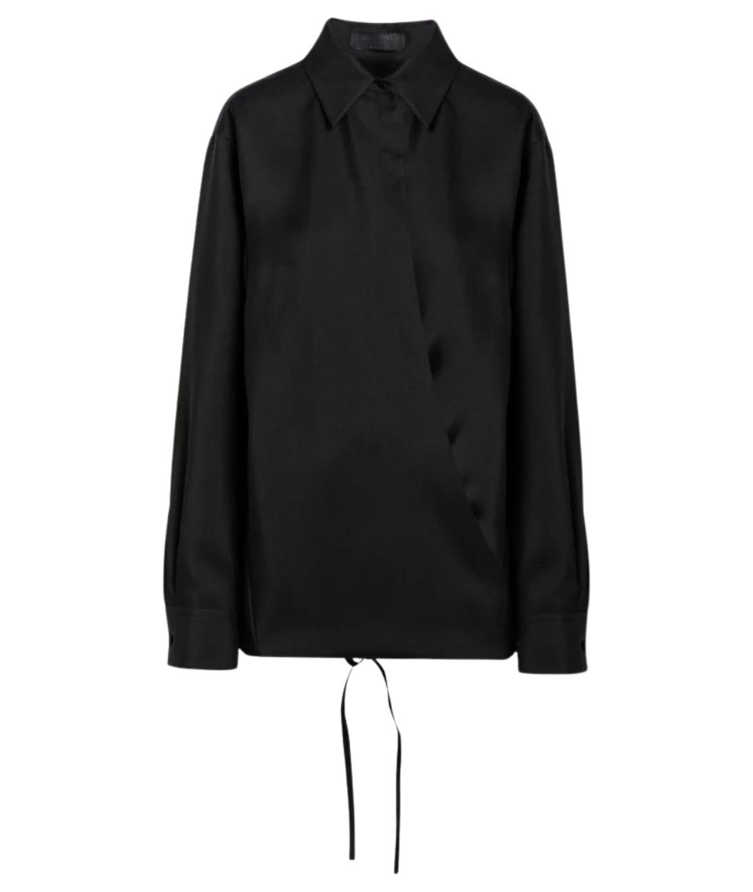VALENTINO Черная шерстяная рубашка, фото 1
