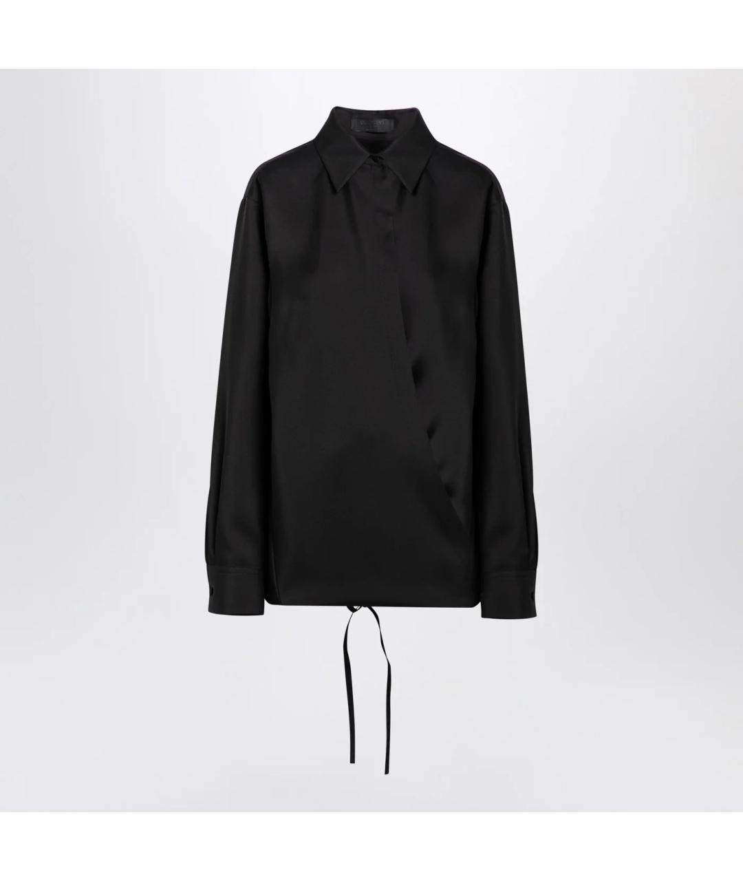 VALENTINO Черная шерстяная рубашка, фото 3