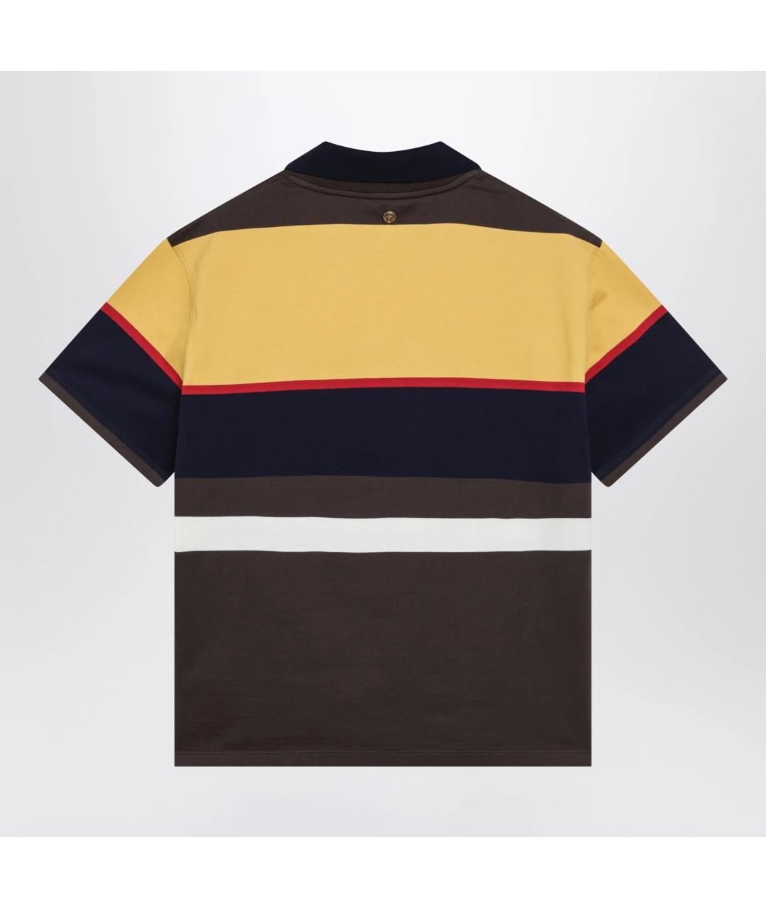 VERSACE Мульти хлопковое поло с коротким рукавом, фото 2