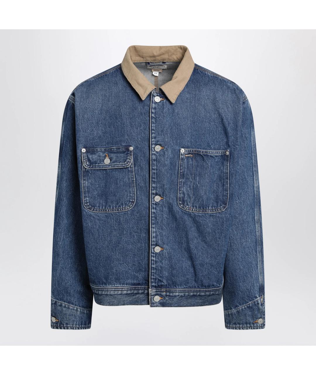 POLO RALPH LAUREN Синяя хлопковая куртка, фото 3