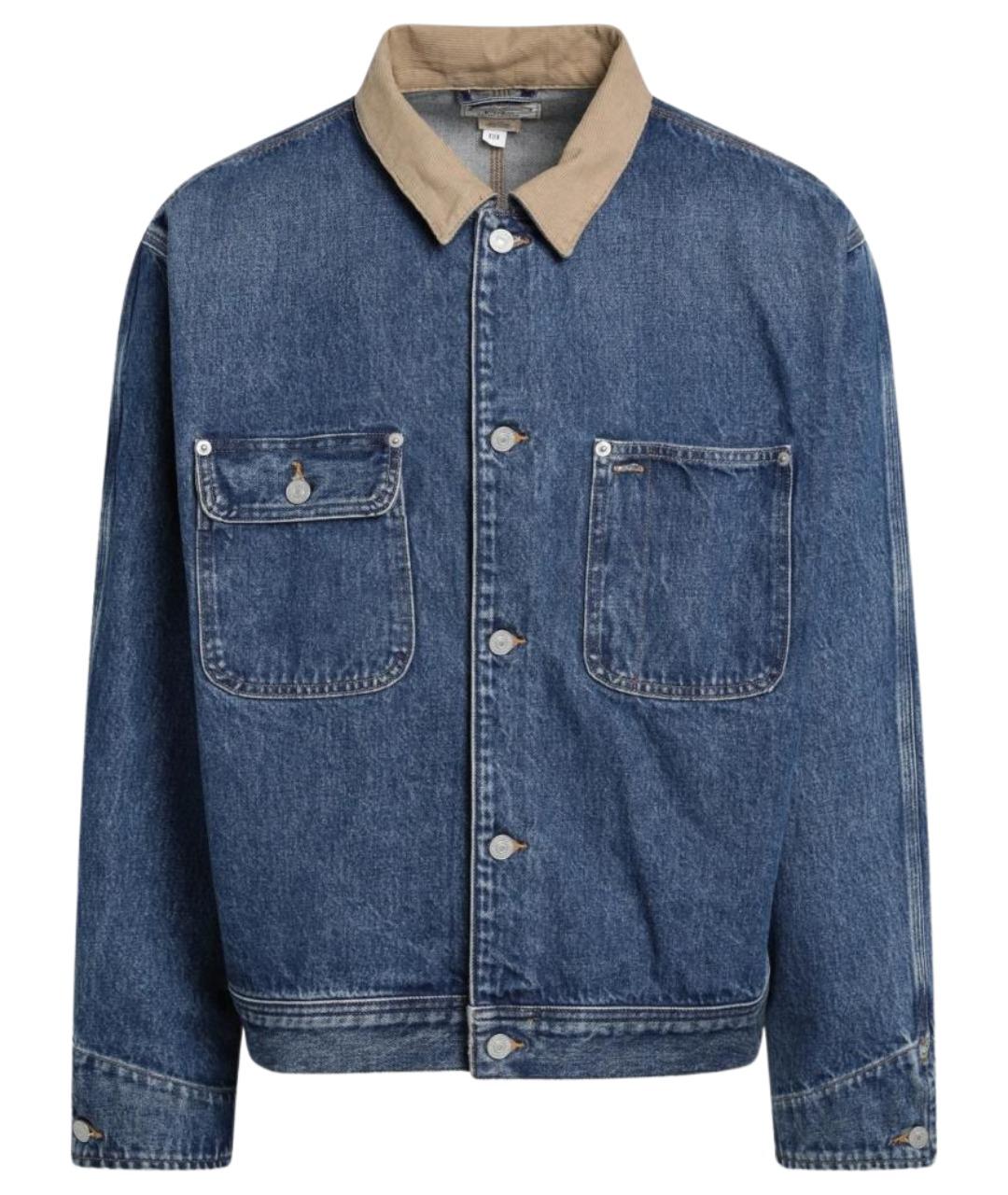 POLO RALPH LAUREN Синяя хлопковая куртка, фото 1