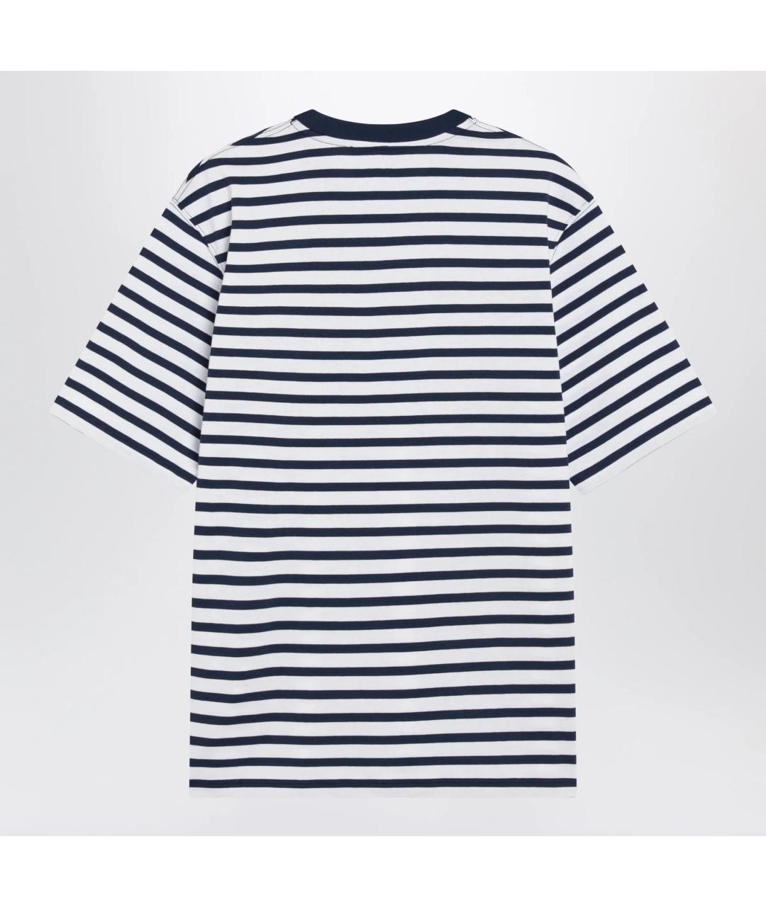 Ami Paris Синяя хлопковая футболка, фото 2