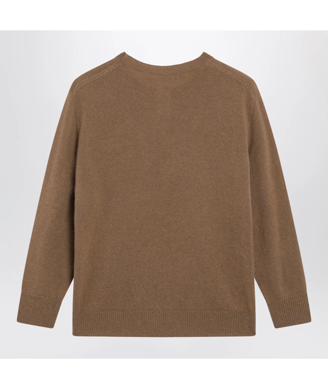 THE ROW Коричневый кашемировый джемпер / свитер, фото 2