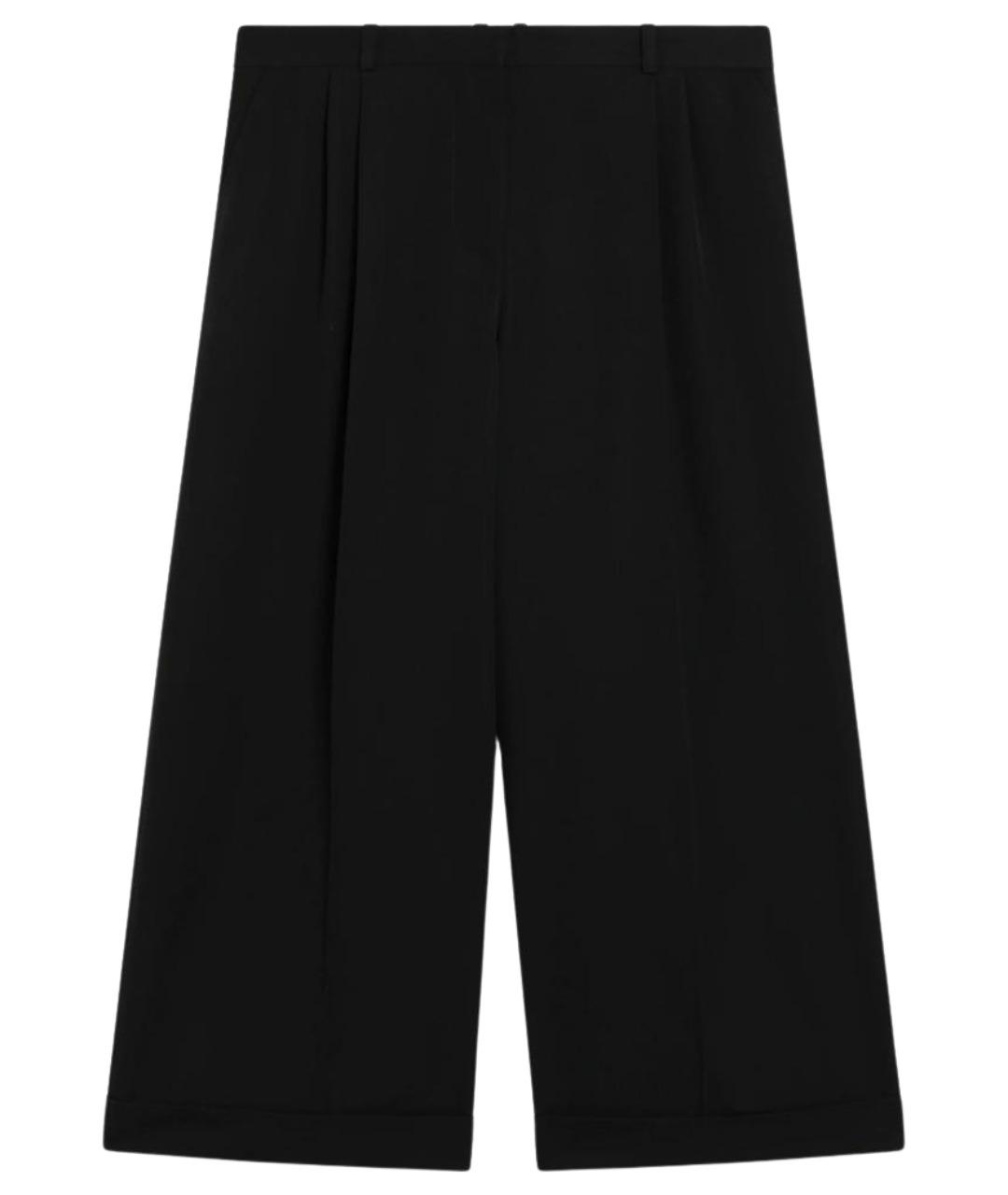 THE ROW Черные шерстяные кюлоты, фото 1