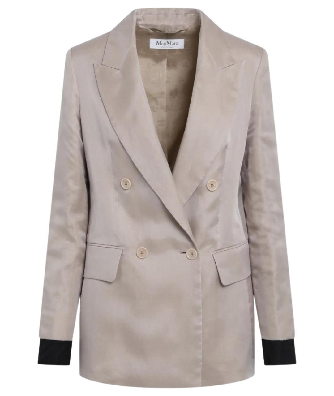 MAX MARA Розовый жакет/пиджак, фото 1