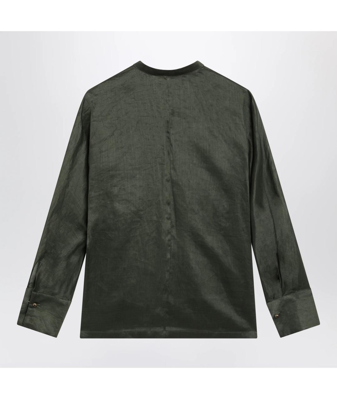 MAX MARA STUDIO Зеленая рубашка, фото 2