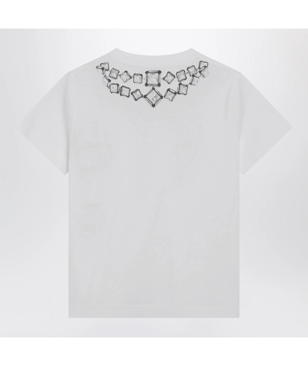 GIVENCHY Белая хлопковая футболка, фото 2