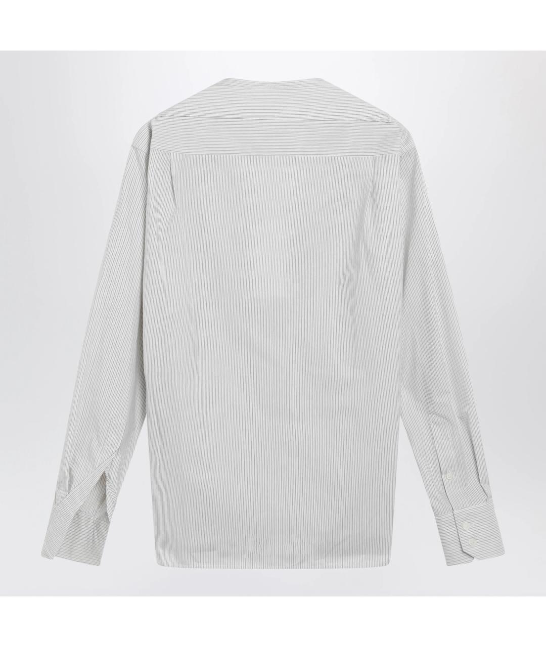 MM6 MAISON MARGIELA Белая хлопковая рубашка, фото 2