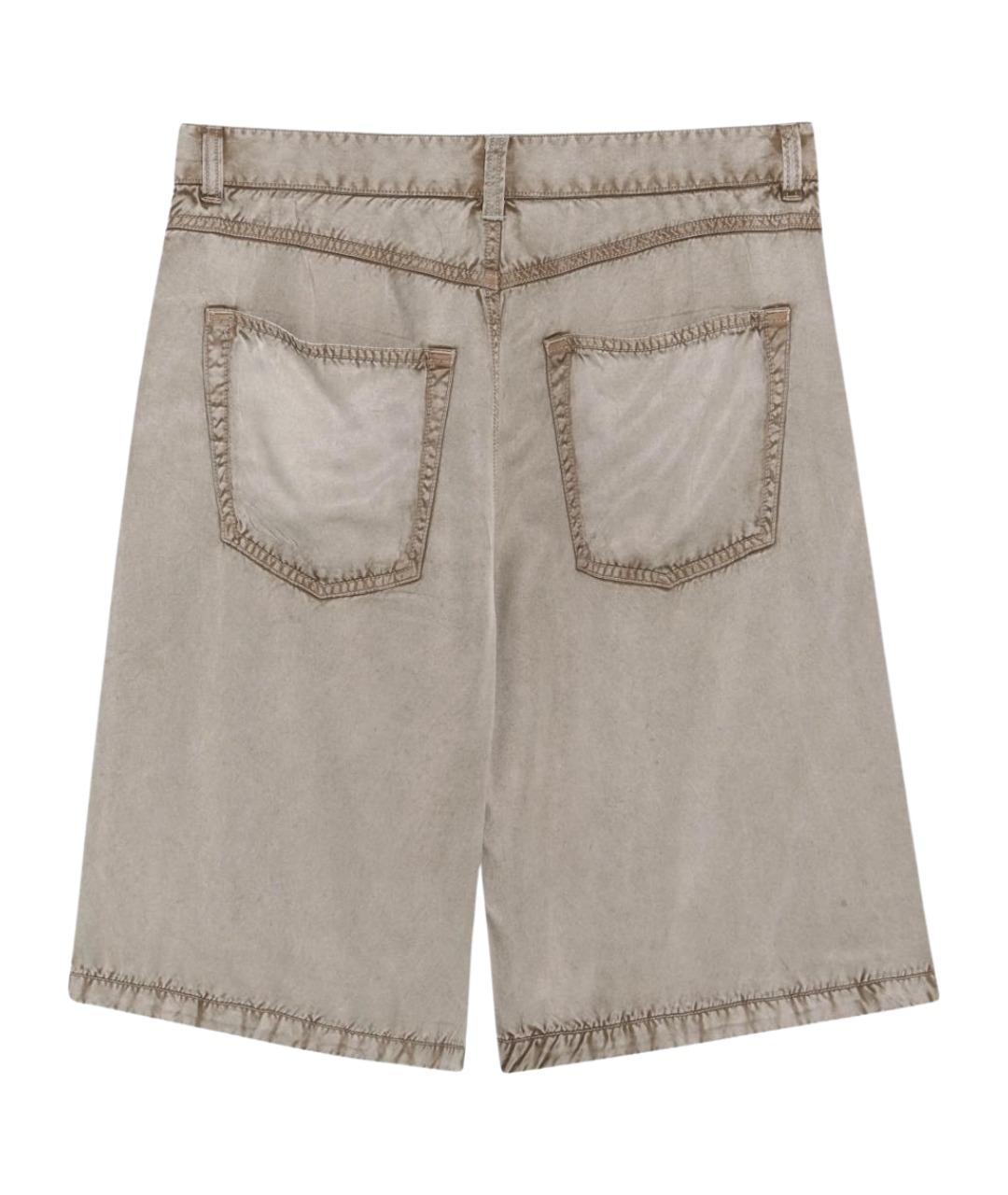 DIESEL Бежевые хлопковые шорты, фото 2