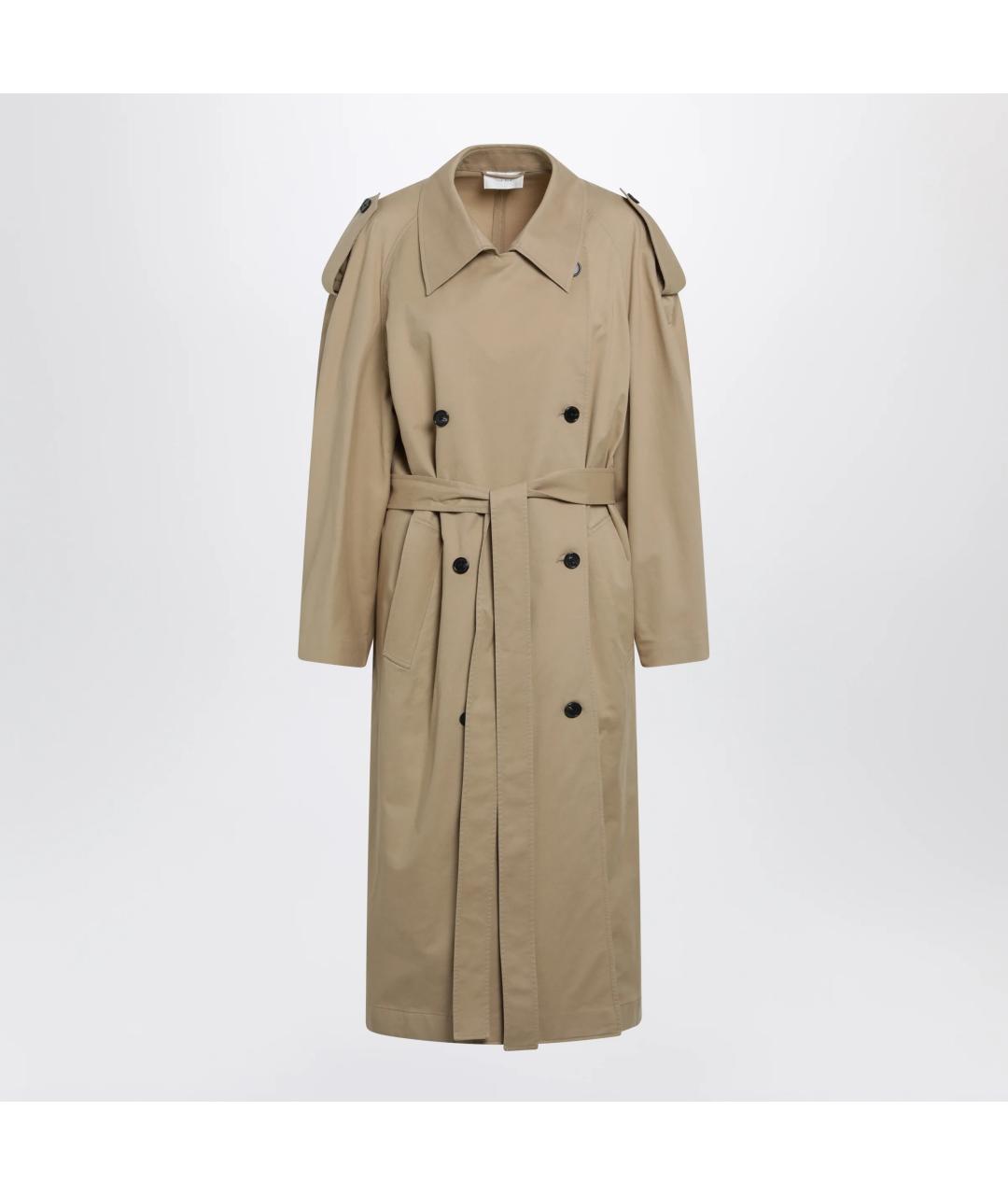 THE ROW Бежевый хлопковый тренч/плащ, фото 3