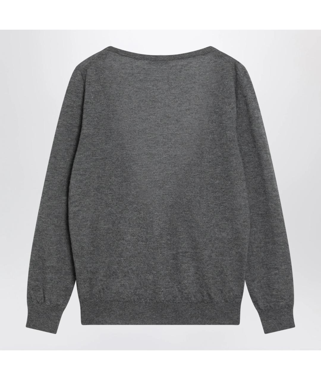 PRADA Серый кашемировый джемпер / свитер, фото 2